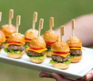 آموزش 10 مدل فینگرفود - فینگرفود مینی برگر-آموزش فینگرفود تولد